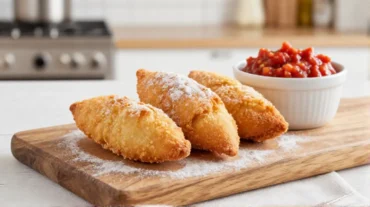 Delizioso pane croccante preparato in friggitrice ad aria con pochi grassi.