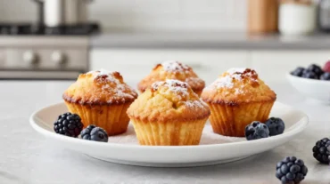 Deliziosi muffin cotti nella friggitrice ad aria, leggeri e soffici.
