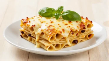 Deliziosa pasta al forno preparata nella friggitrice ad aria per un gusto autentico.